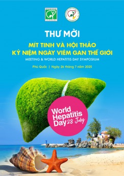 THƯ MỜI MÍT TINH VÀ HỘI THẢO KỶ NIỆM NGÀY VIÊM GAN THẾ GIỚI
