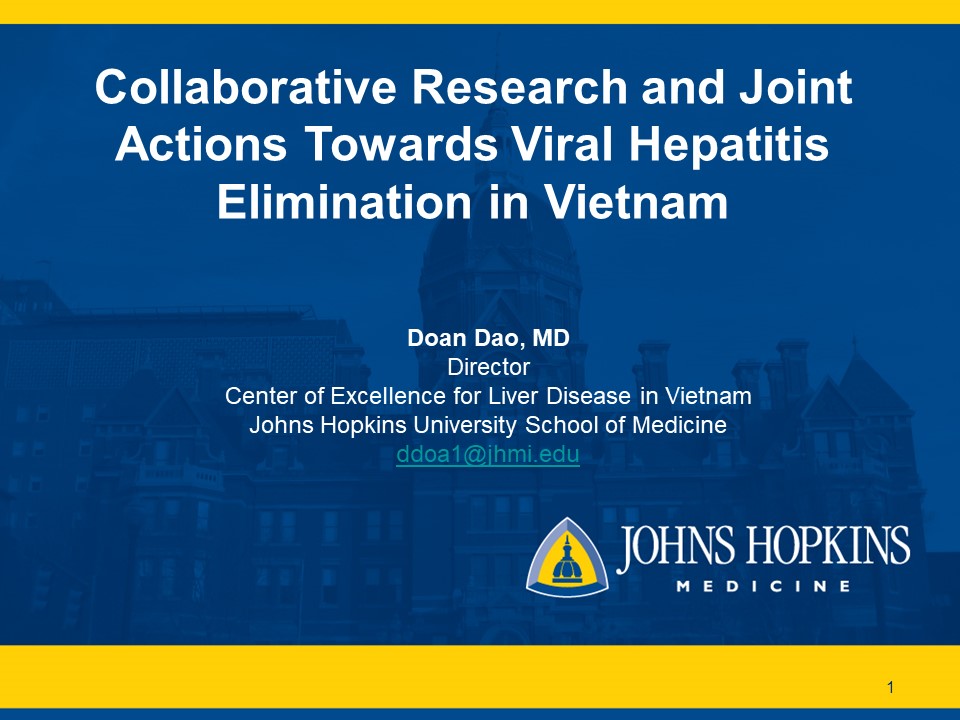Collaborative Research and Joint Actions Towards Viral Hepatitis Elimination in Vietnam